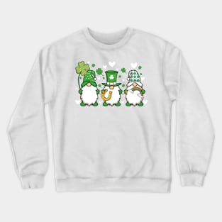 Shenanigans Coordinator St Patricks Day Gnomes Green Proud Crewneck Sweatshirt